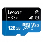 百亿补贴：Lexar 雷克沙 633x MicroSDXC A1 UHS-I U3 TF存储卡 128GB 89元包邮