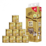 APP 清风 原木纯品金装系列 卷纸 4层140g*10卷