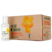 农夫山泉 水溶C100柠檬味 复合果汁饮料445ml*15瓶 整箱装 *2件