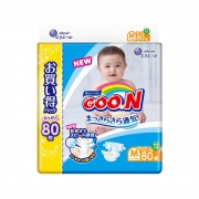 1日0点、88VIP：Goo.n大王 维E系列 婴儿纸尿裤 M80 83.41元含税包邮（需用券）