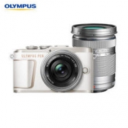 奥林巴斯（OLYMPUS）E-PL10 14-42mm EZ 40-150mm R微单电/数码相机 epl10防抖照相机 双镜头 白色
