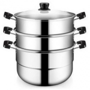COOKER KING 炊大皇 WG16331 不锈钢蒸锅 三层 28cm *3件