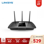 1日0点、61预告： LINKSYS 领势 EA7500 AC1900M+ 双频无线路由器