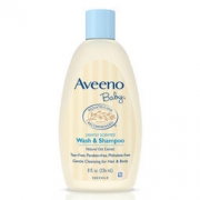 5日0点： Aveeno 艾维诺 婴儿天然燕麦洗发沐浴露二合一 236ml *3件