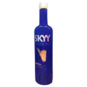 深蓝（Skyy Vodka）洋酒 美国深蓝牌 伏特加菠萝味 750ml *5件