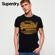 Superdry 极度干燥 SM10560ARM 男士短袖T恤 99元包邮