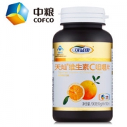 中粮 可益康 天灿维生素C咀嚼片1.0g/片*100片