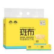 BABO 斑布 BASE系列抽纸 3层100抽*12包（135*190mm）
