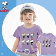 SNOOPY 史努比  儿童卡通短袖 19.9元包邮（需用券）