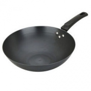 美厨（maxcook）不易锈圆底炒锅 精铁锅32CM MCC-142