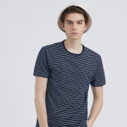 1日0点、61预告：JEANSWEST 真维斯 JW-92-173502 男士条纹T恤 低至17.9元（需用券）