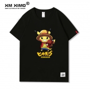 皮卡丘联名夏季短袖男女t恤纯棉 券后￥19.9