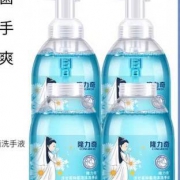 天猫 隆力奇泡沫型洗手液 500ml*4瓶 29.9元包邮（折7.475元/瓶）