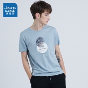 JEANSWEST 真维斯 173557 男士短袖T恤 25.9元包邮（需用券）
