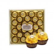 88VIP、移动专享、有券的上：FERRERO ROCHER 费列罗 榛果巧克力 24粒 300g *5件 299.25元包邮（多重优惠)