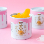 出口优品 林家铺子 冰糖黄桃罐头 200g*4罐