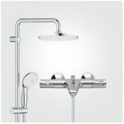 61预售、考拉海购黑卡会员： GROHE 高仪 34598000+27389002 花洒淋浴套装
