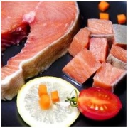 四季粮票 冷冻太平洋鲑鱼段（三文鱼）300g 盒装 烧烤 火锅 鱼类 生鲜 海鲜水产