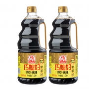 巧媳妇 原汁酱油生抽 1.3L*2桶 24元包邮
