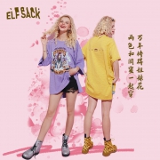 elf sack 妖精的口袋 10205156 女士中长款T恤 110.5元
