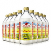 德国进口 490mlx9瓶 德质 Volksmilch 全脂纯牛奶