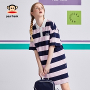 61预售：大嘴猴 PFCDS202436W 女士POLO领连衣裙