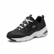 天猫 25号：Skechers斯凯奇 厚底增高 D'lites女款编织 熊猫鞋12283