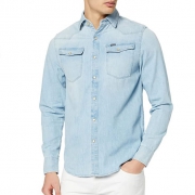 G-Star Raw Omohundro 男士长袖牛仔衬衫