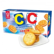 嘉顿 C+C牛奶味夹心饼干 208g*2件