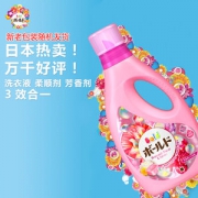 日本进口 P&G 宝洁  柔顺花香洗衣液 850g*3瓶*2件