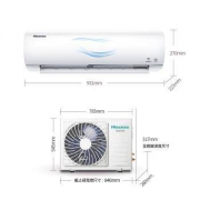 Hisense 海信 KFR-35GW/E510-A1(1S07) 1.5匹 变频 壁挂式空调