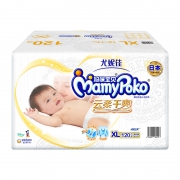 88VIP：MamyPoko 妈咪宝贝 婴儿纸尿裤  XL 120片 *2件 263.6元（需用券，返80元猫超卡，合131.8元/件）