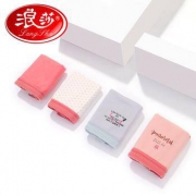 浪莎 68502-4 女士棉质内裤 4条