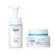 Curél 珂润 护肤2件套（洁颜泡沫150ml 浸润保湿面霜40g）