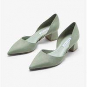 11日0点：CHARLES＆KEITH CK1-60920181 女士粗跟单鞋