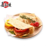 麦麦颂 原味手抓饼 100g*20片 送纸袋+番茄酱