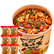 嗨吃家 酸辣粉 重庆口味 红薯米粉   青春范12桶装