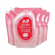 18日0点、618预告：B&B 保宁 婴儿洗衣液 2100ml*4 *2件 260.3元包邮（前1000件，合130.15元/件）