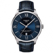 TISSOT 天梭 Chemin Des Tourelles 杜鲁尔 T099.407.16.048.00 男士机械腕表