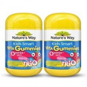 考拉海购黑卡会员： Nature's way 佳思敏儿童鱼油软糖 60粒/瓶 2瓶装 *2件