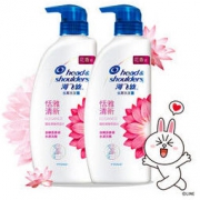 Head & Shoulders 海飞丝 洗护套装恬雅清新去屑洗发水 450ml*2+80ml*2