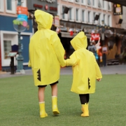 KIDNOAM 儿童小恐龙雨衣+收纳袋