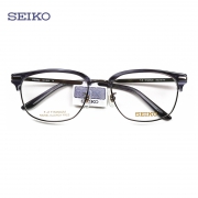 SEIKO 精工 纯钛超轻眼镜架HC3010 +依视路1.56 A4 防蓝光镜片 *2片 491元包邮（需用券）