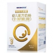 京东PLUS会员： BIOSTIME 合生元 派星系列 幼儿配方奶粉 3段 900g （12-36个月）