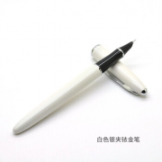 KAIGELU 凯格露 袋鼠389 白色金属钢笔（裸笔） 暗尖/0.38mm 14.9元包邮（需用券）