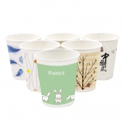 兰月星220ml加厚一次性纸杯100只 券后￥5.9