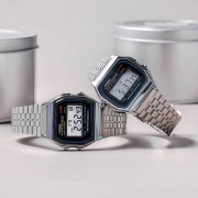 CASIO 卡西欧 A159WA-N1DF 复古小方块电子手表 *2件 270.2元包邮（需用券，合135.1元/件）