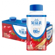 蒙牛 冠益乳 燕麦草莓味酸奶 250g*4 *3件