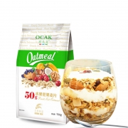 欧扎克水果坚果燕麦片 即食750g