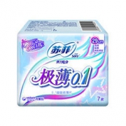 Sofy 苏菲 极薄0.1 夜用卫生巾 290mm 7片 *13件
